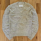 SS2010 Maison Margiela Patchwork V-Neck Heavyweight Knit