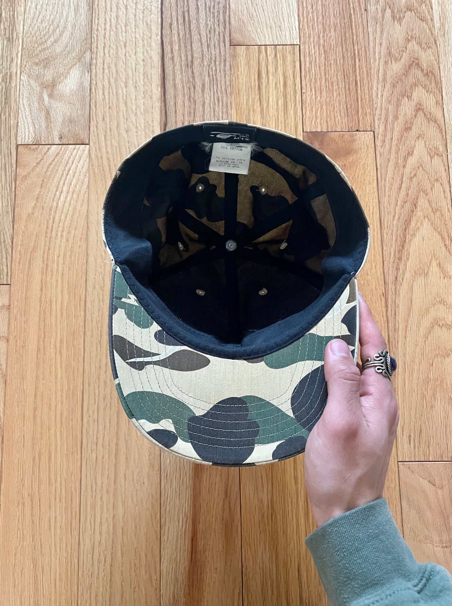 2006 Bape Kaws Camo Baseball Cap