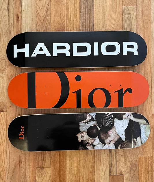 AW2017 Dior x Dan Witz Complete Set of 3 Skate Decks