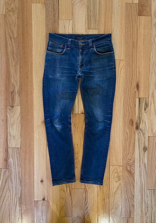 Nudie Jeans Slim Skinny Light Wash Denim