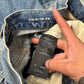 2024 Saint Laurent ‘D60’ Straight Leg Blue Denim