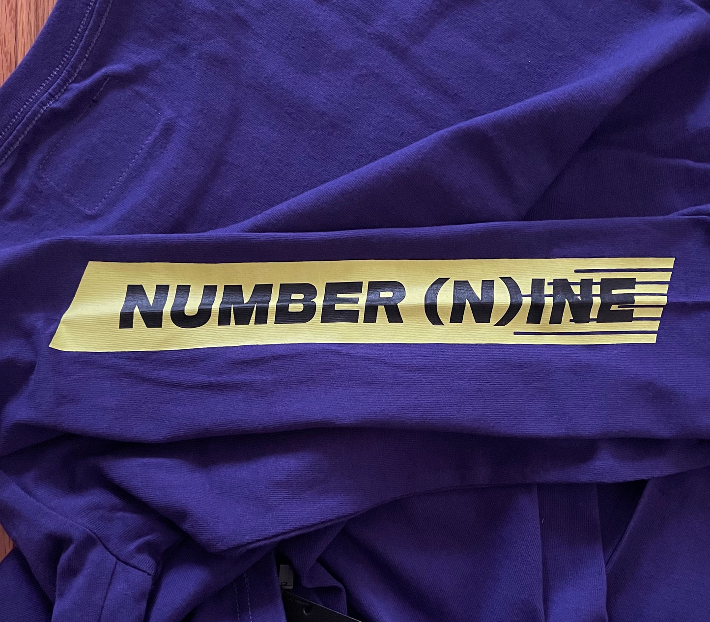 Number (N)ine Sleeve Logo Longsleeve shirt