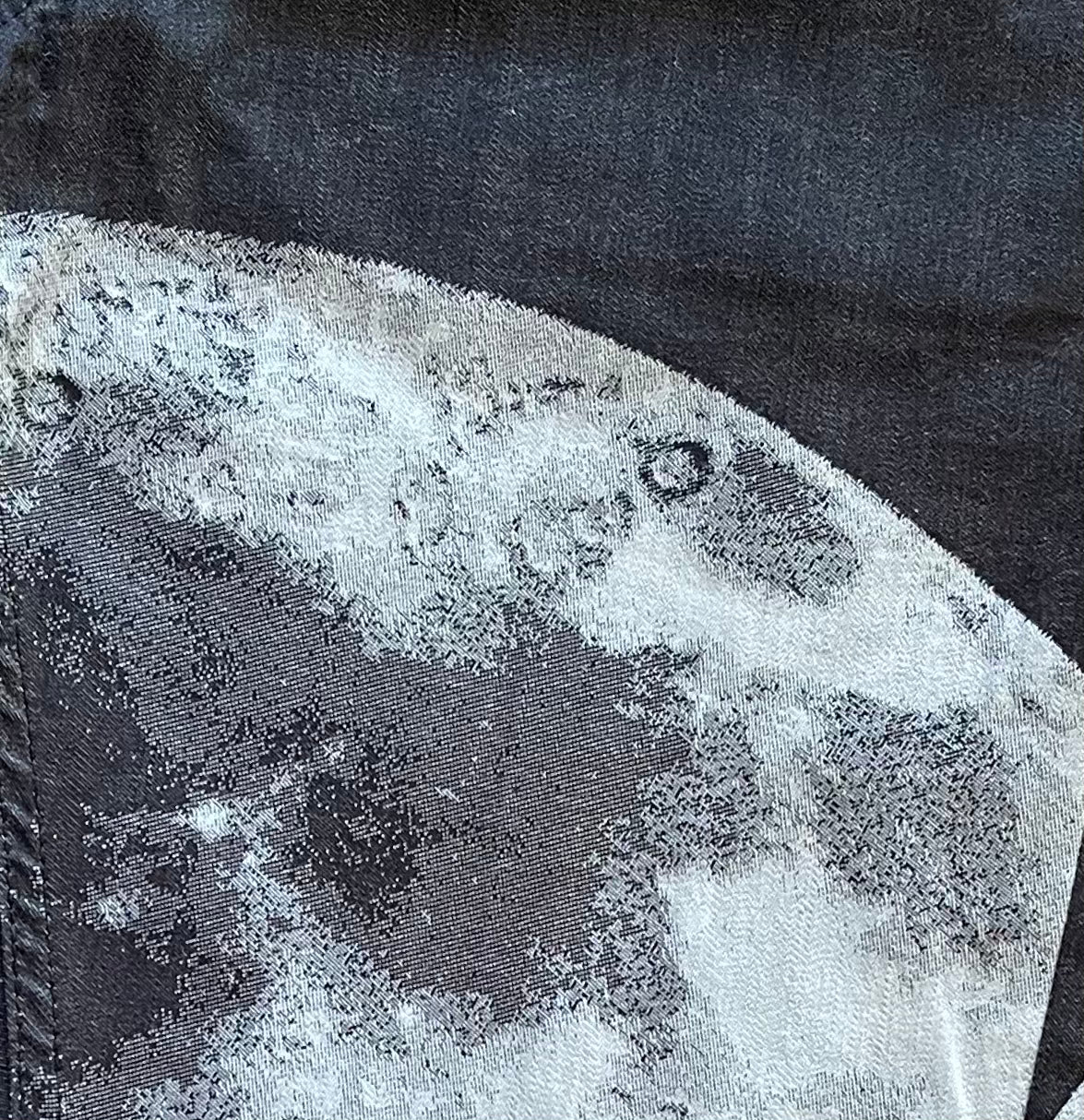 Issey Miyake APOC Moon Print Denim