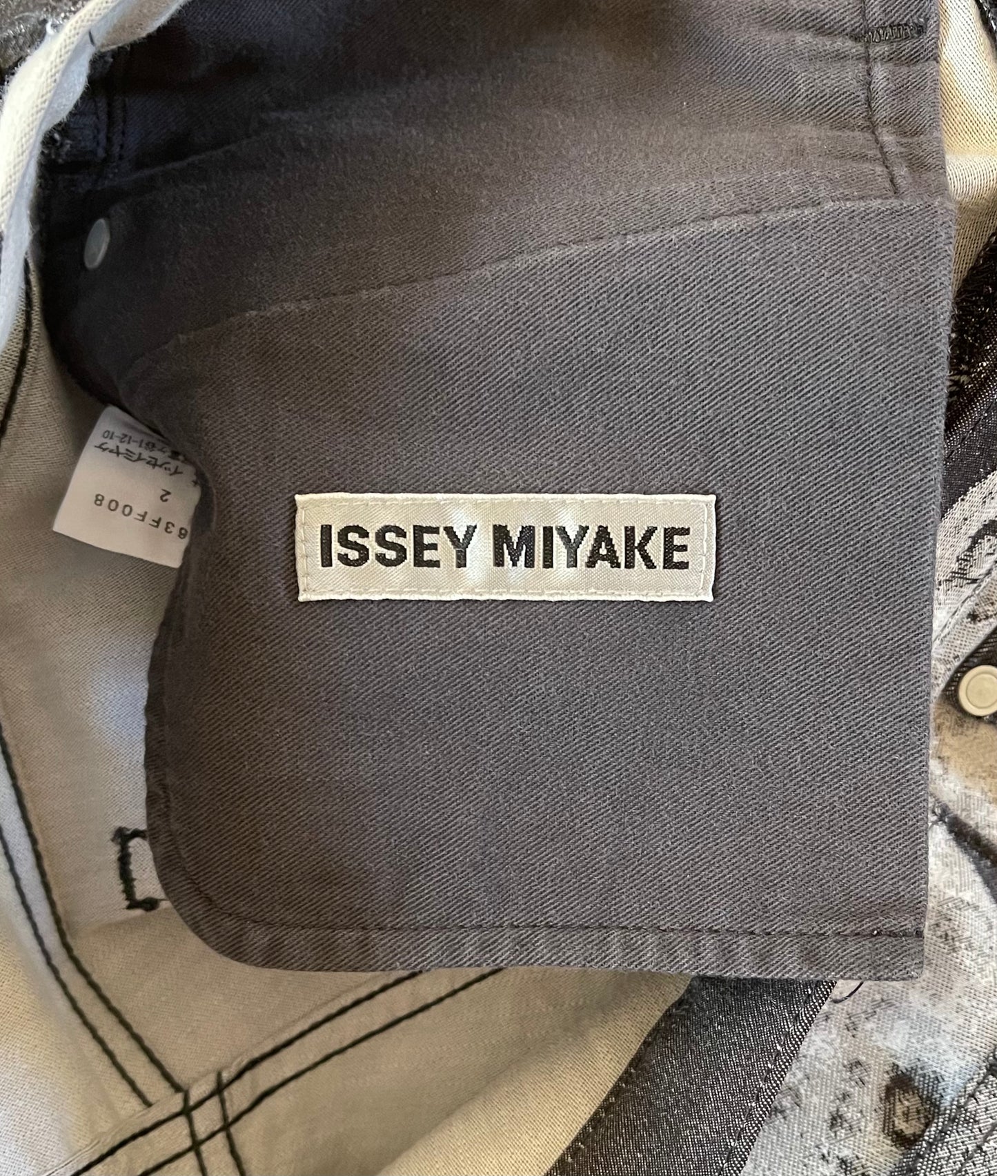 Issey Miyake APOC Moon Print Denim