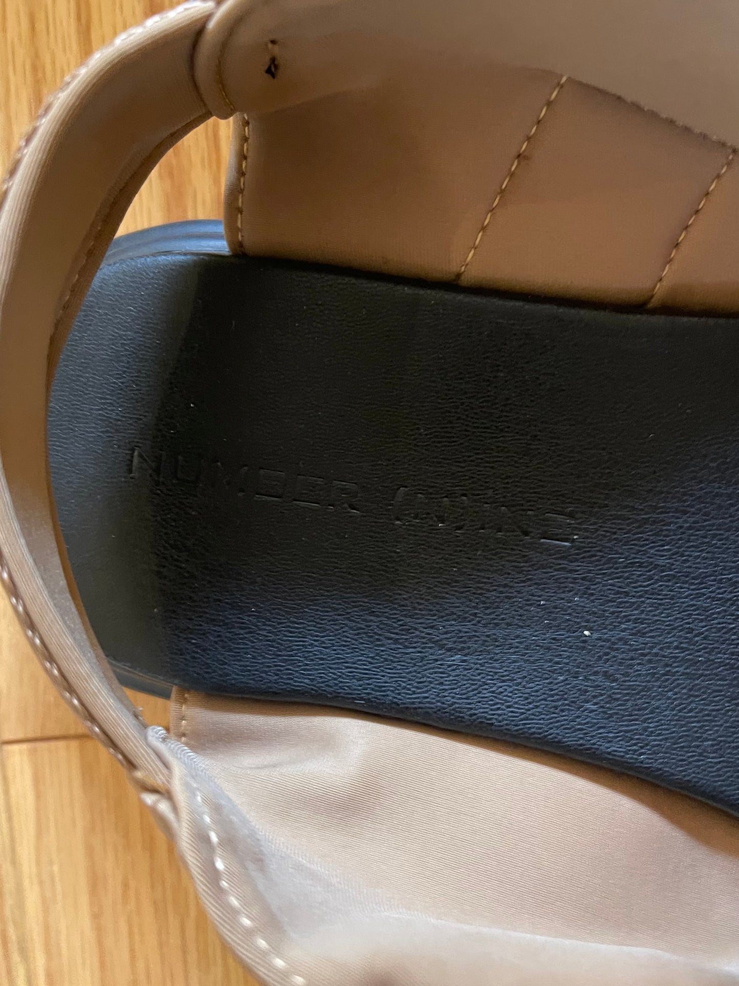 Number (N)ine Cargo Strap Brown/Black Sandals