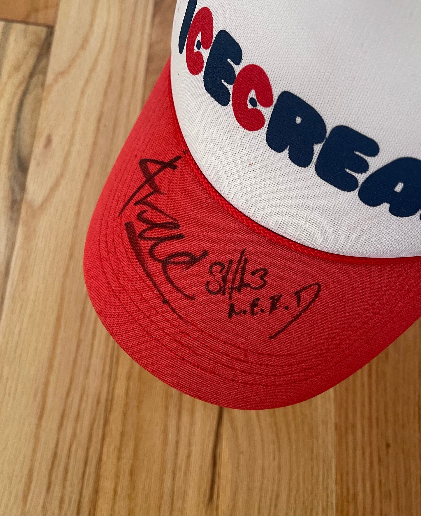 N.E.R.D. & Pharrell Williams Autographed BBC Icecream Hat