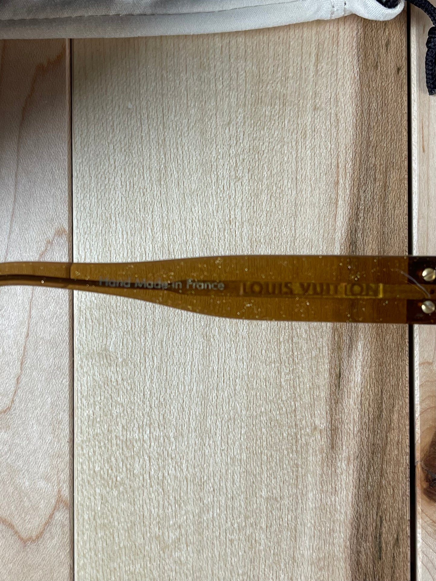 2007 Louis Vuitton Obsession GM Brown Oval Sunglasses