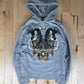 Marcelo Burlon Snakes and Skulls Graphic Pullover Hoodie