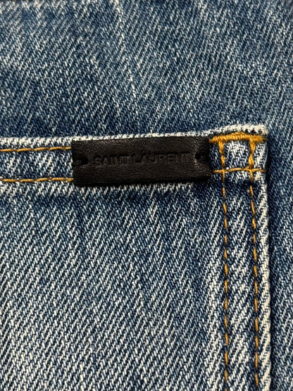 2024 Saint Laurent ‘D60’ Straight Leg Blue Denim