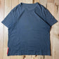 Prada Sport Red Stripe Logo Grey Cotton T-Shirt