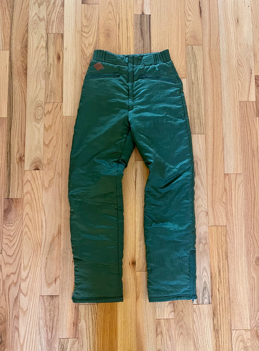 1980’s Gucci Seafoam Green Snow Pants