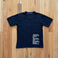 SS2001 Junya Watanabe Poem Star V Neck T-Shirt