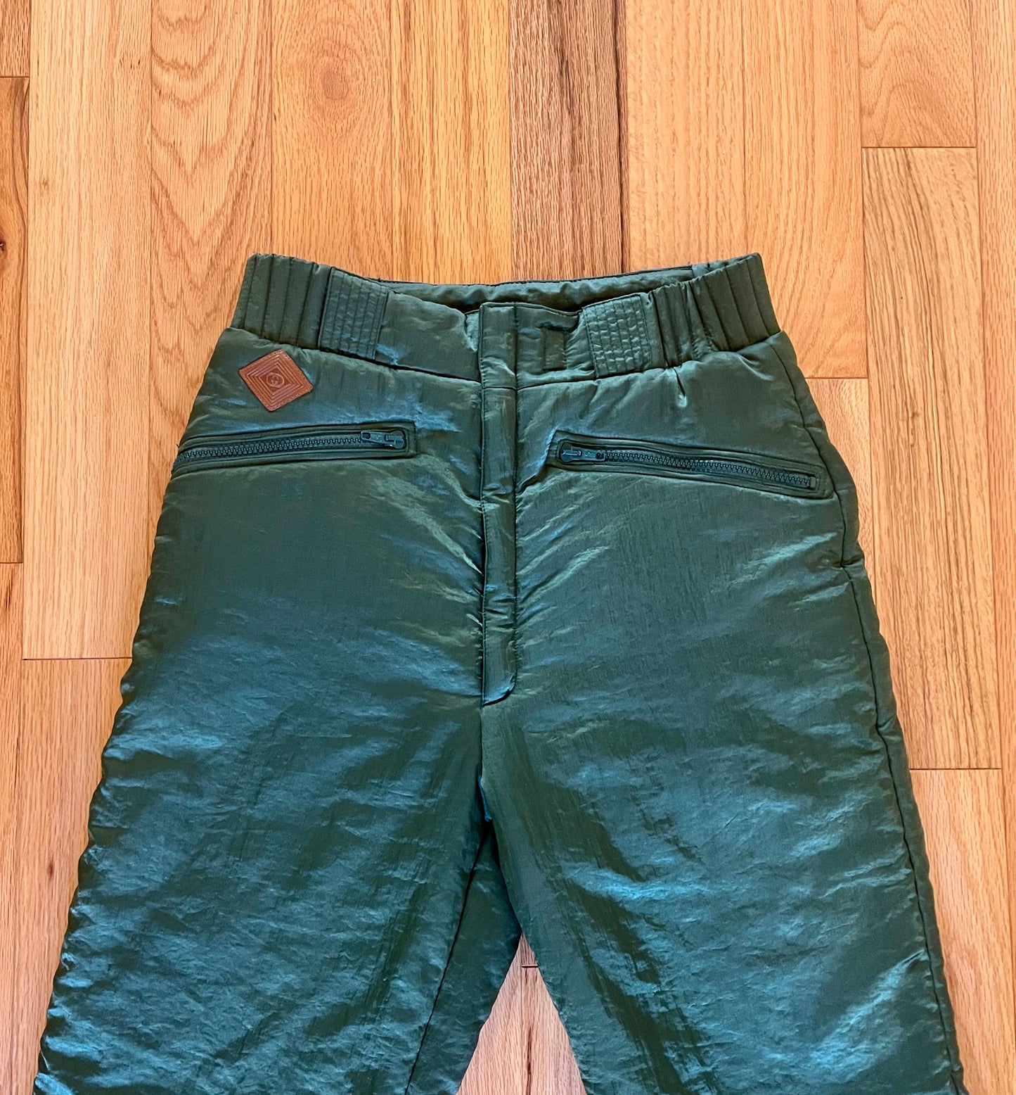 1980’s Gucci Seafoam Green Snow Pants