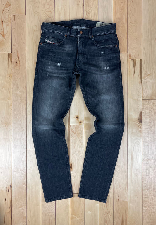 Diesel Washed Black Slim Cut Denim