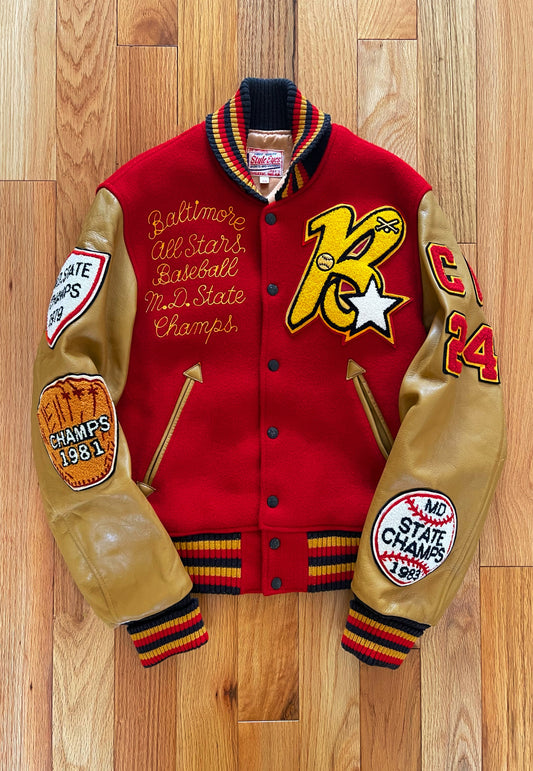 Style Eyes Baltimore All Stars Baseball Varsity Jacket