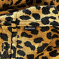 SS2019 Balenciaga Leopard Print Denim Trucker Jacket