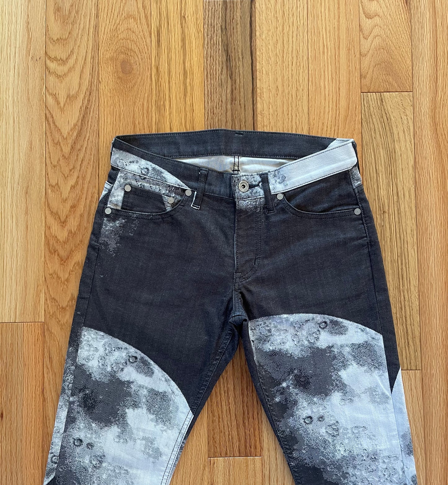 Issey Miyake APOC Moon Print Denim