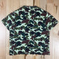 Early 2000s Comme Des Garcons Homme Camo Graphic T-Shirt