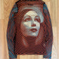 AW2001 Jean Paul Gaultier Marlene Dietrich Mesh Long Sleeve Top