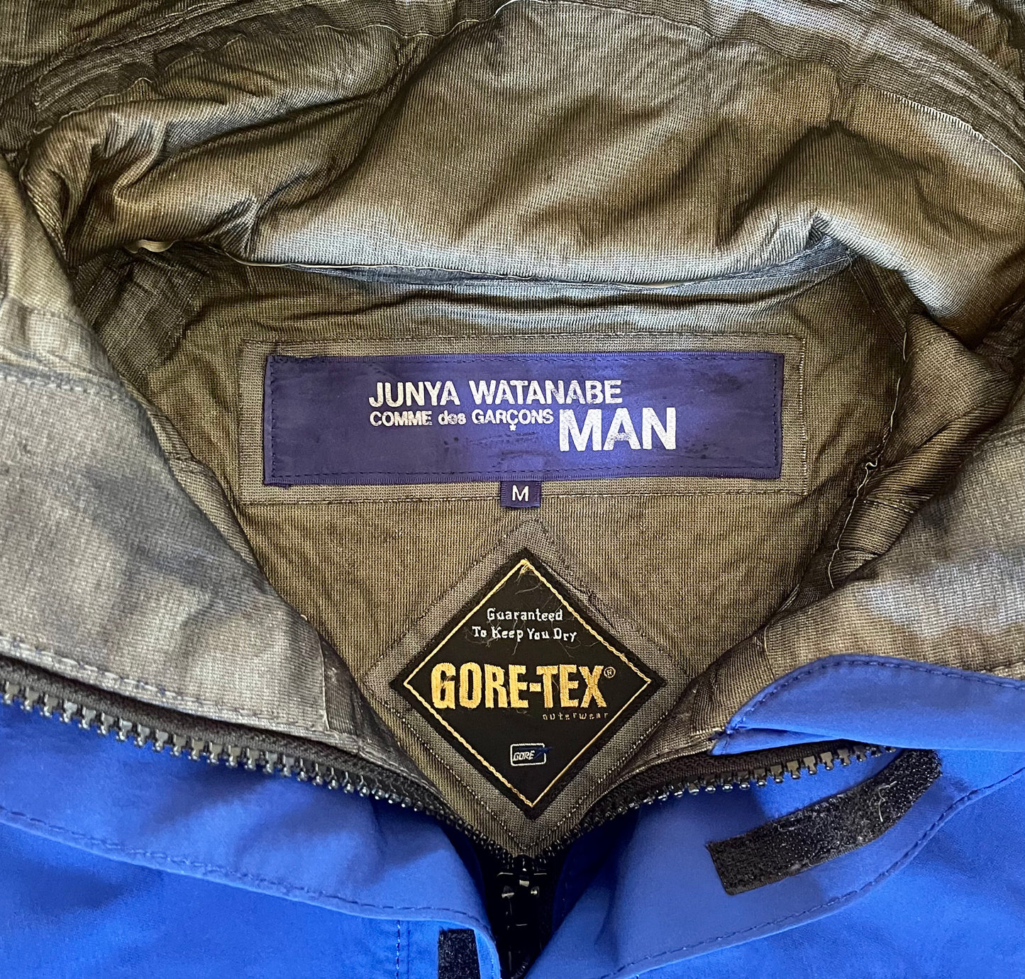 AW2005 Junya Watanabe Gore-Tex Wool Hybrid Jacket