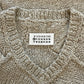 SS2010 Maison Margiela Patchwork V-Neck Heavyweight Knit