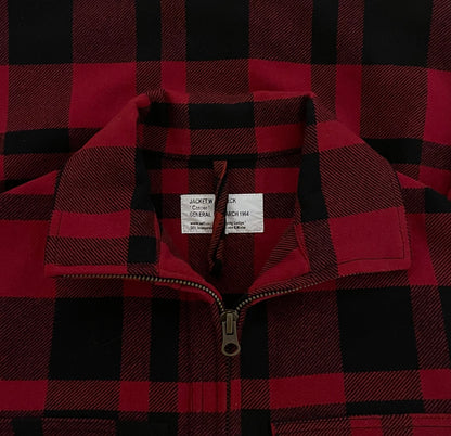 AW2003 General Research Plaid 6 Pocket Jacket