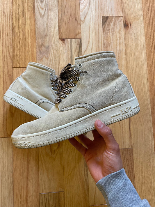 Early 2000s Bape Mountain Gear Suede Sneaker/Boot Hybrid