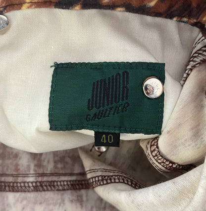 Vintage Jean Paul Gaultier Leopard Print Shorts