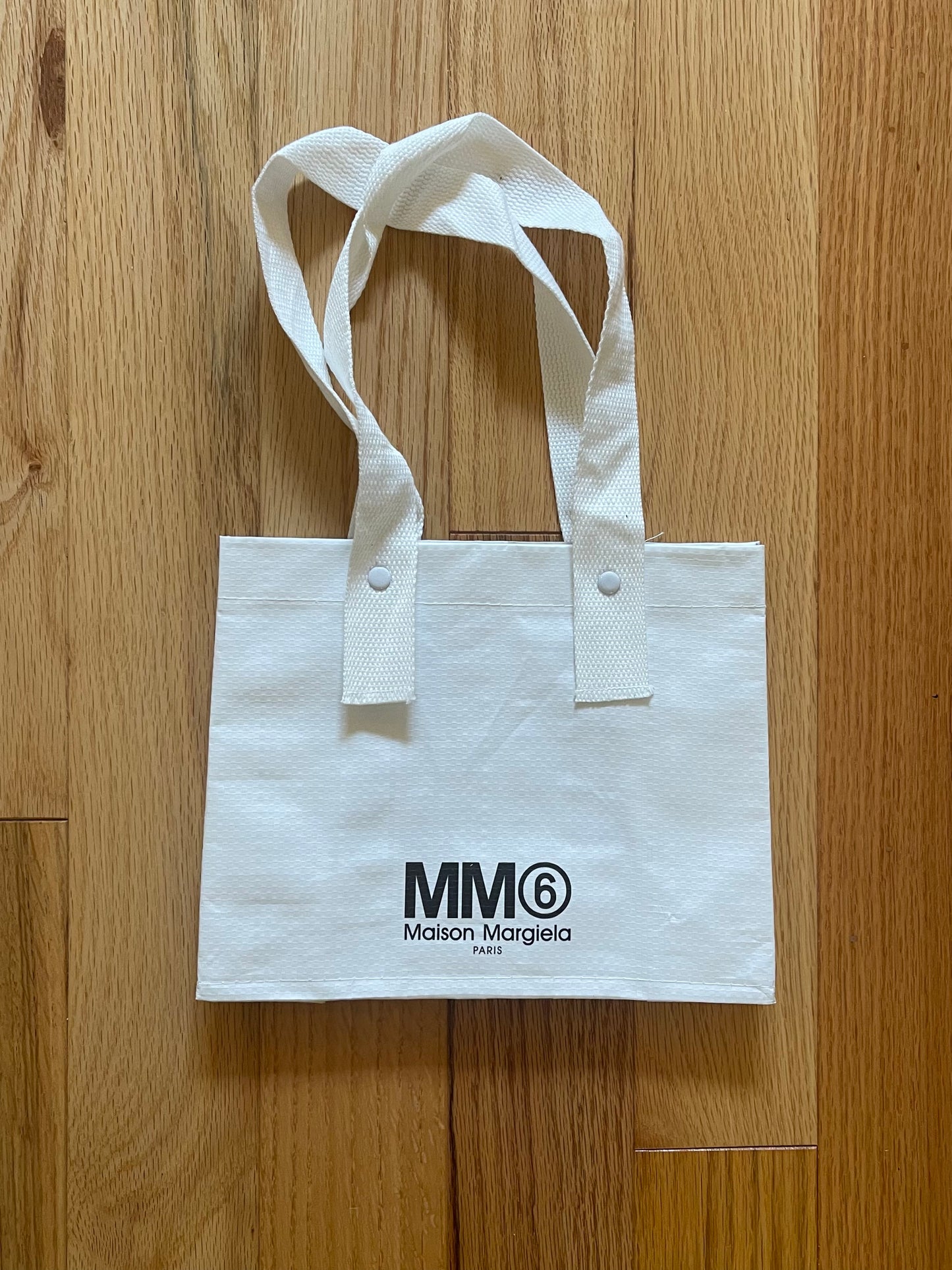 Maison Margiela Hand Collage Print Mini Tote Bag