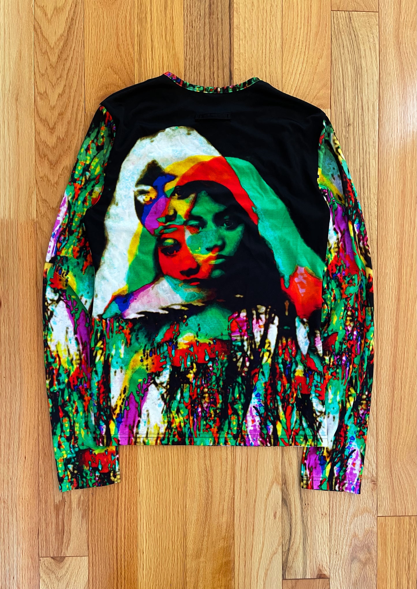 SS2000 Jean Paul Gaultier Psychedelic Long Sleeve Shirt