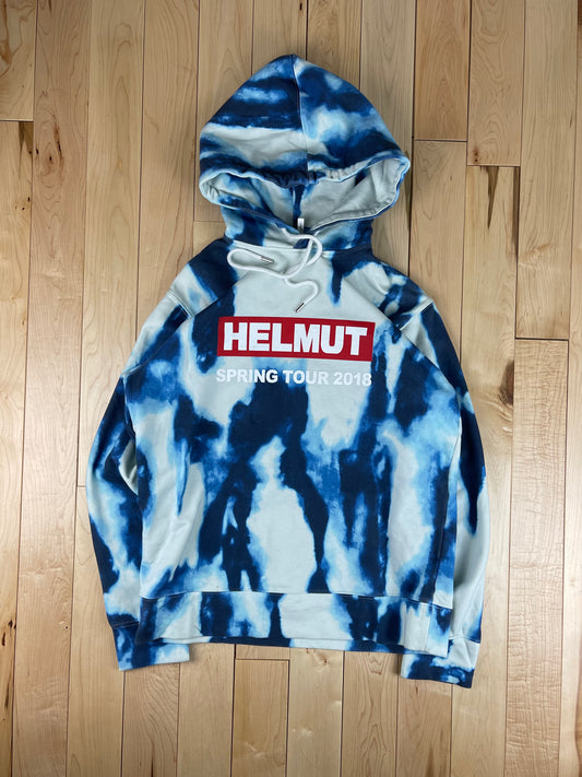 2018 Helmut Lang Tour Tie Dye Pullover Hoodie