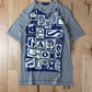 Comme Des Garcons Ransom Letter Graphic T-Shirt