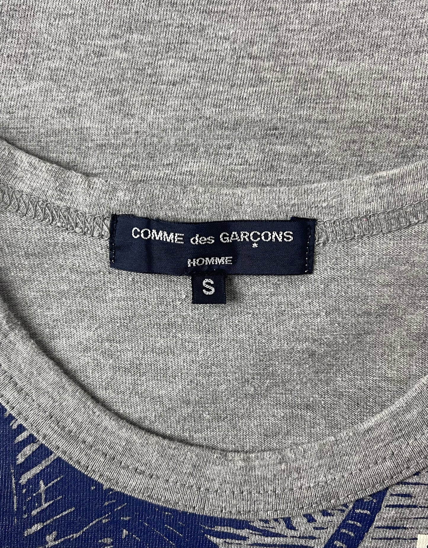 Comme Des Garcons Ransom Letter Graphic T-Shirt