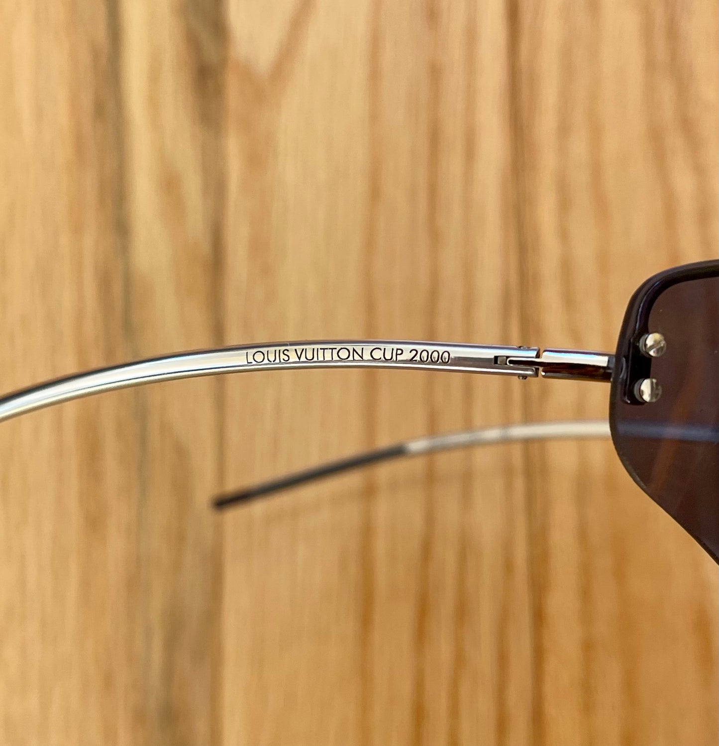 2000 Louis Vuitton Cup Sport Visor Rimless Sunglasses