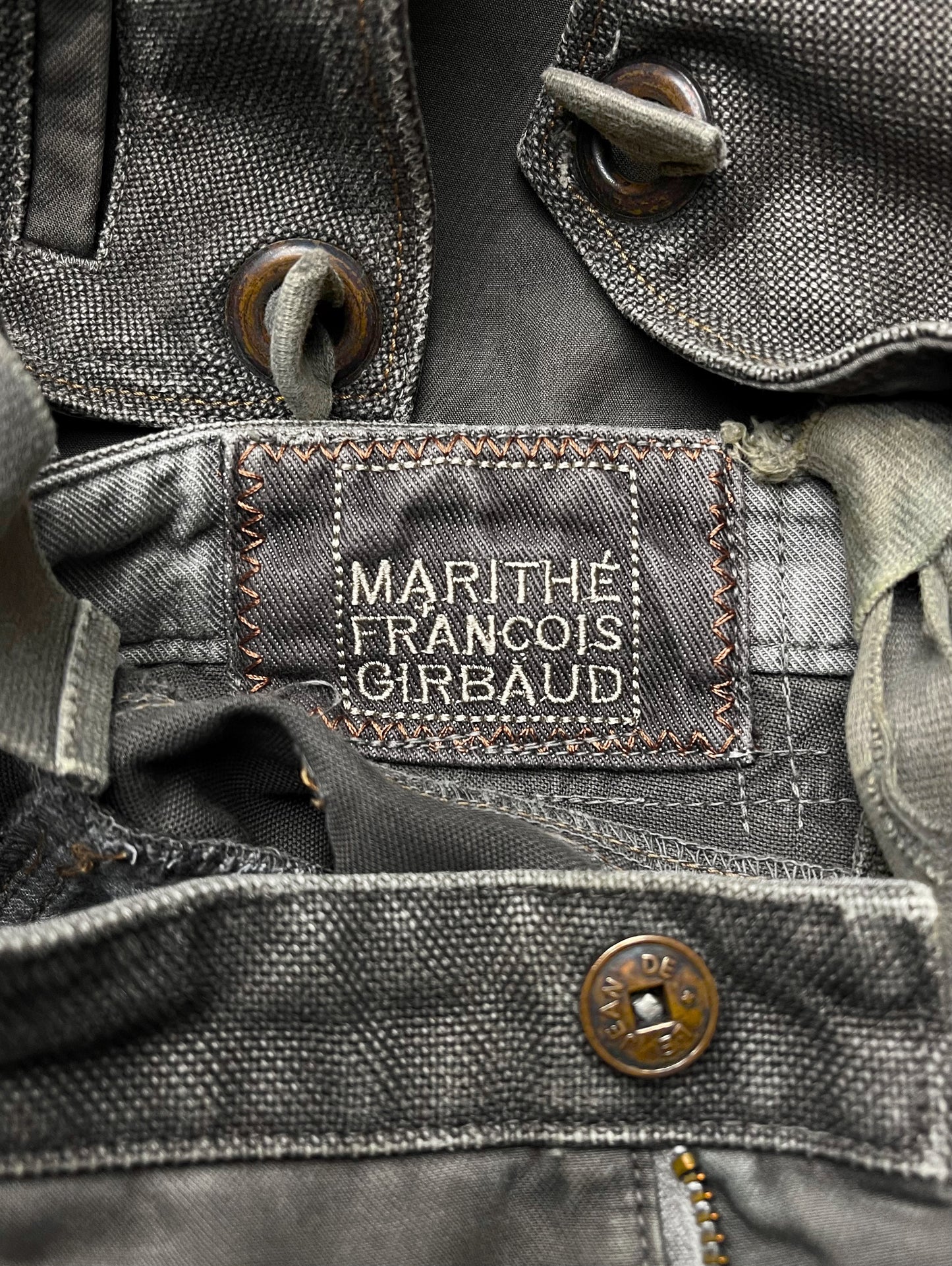 Early 2000s Marithe Francois Girbaud Bondage Cargo Pants