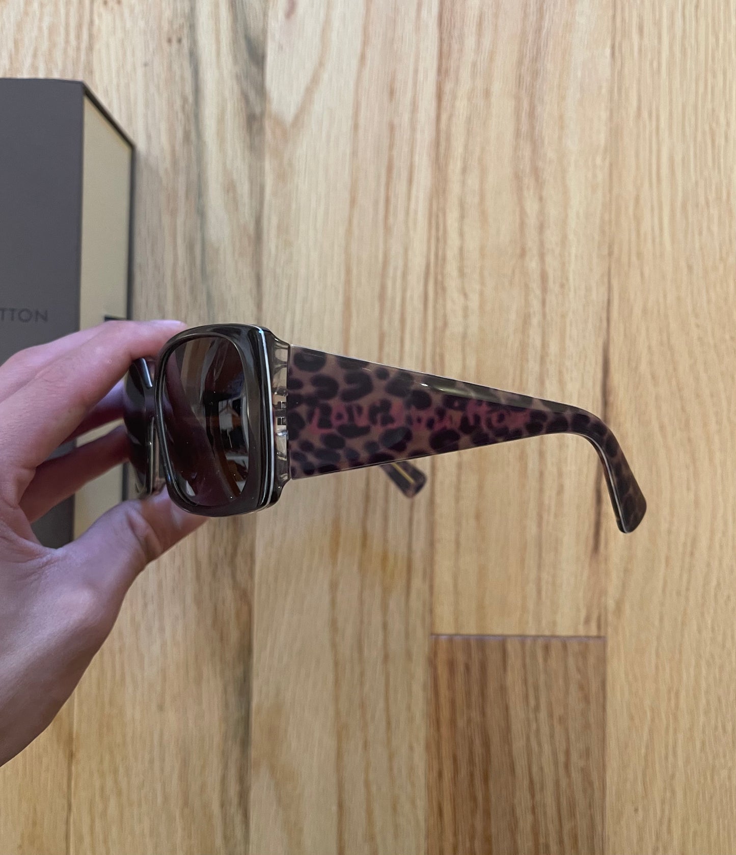 Louis Vuitton x Stephen Sprouse Leopard Print Sunglasses