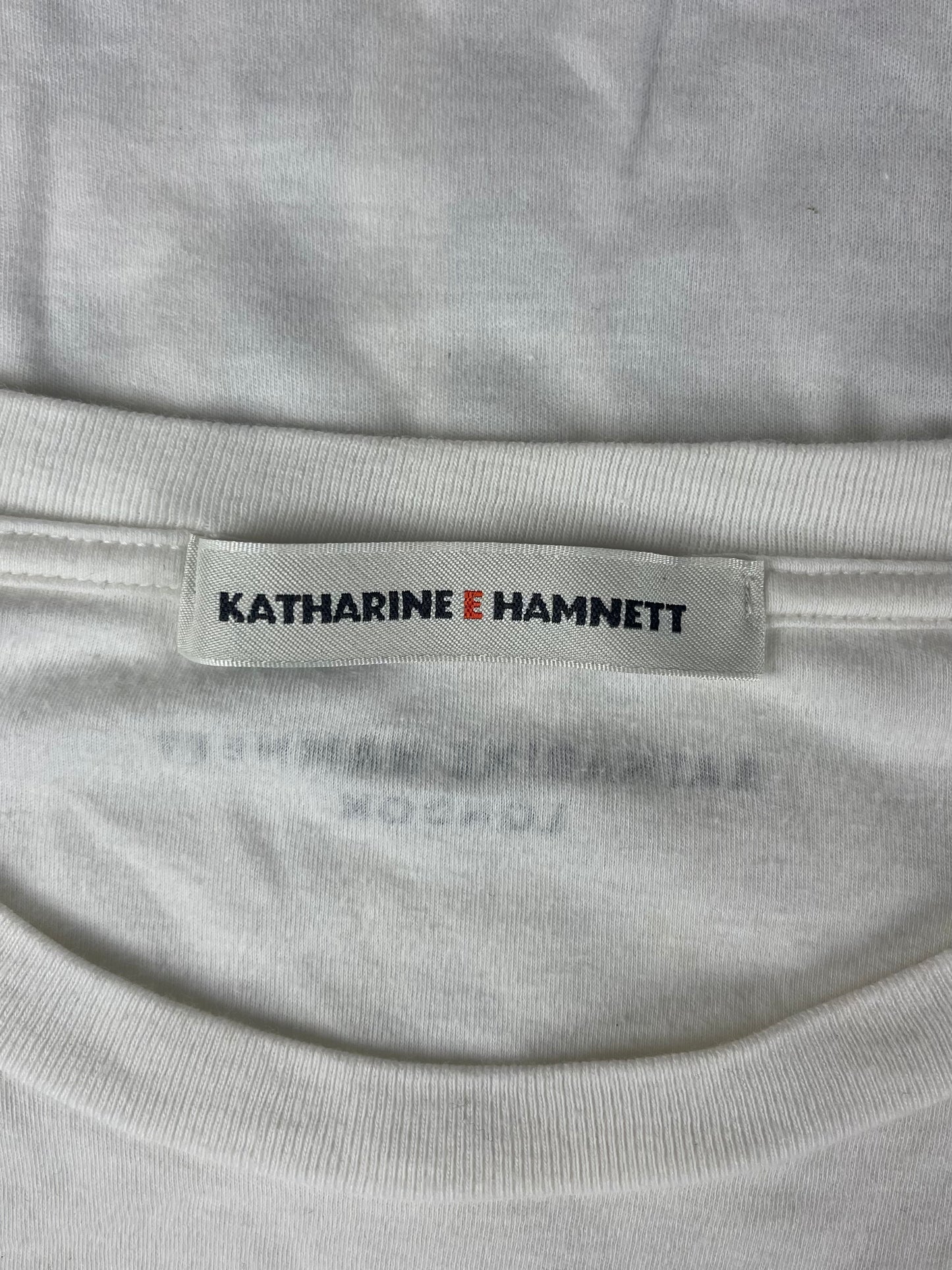 Katharine Hamnett No More Fashion Victims Slogan Tee