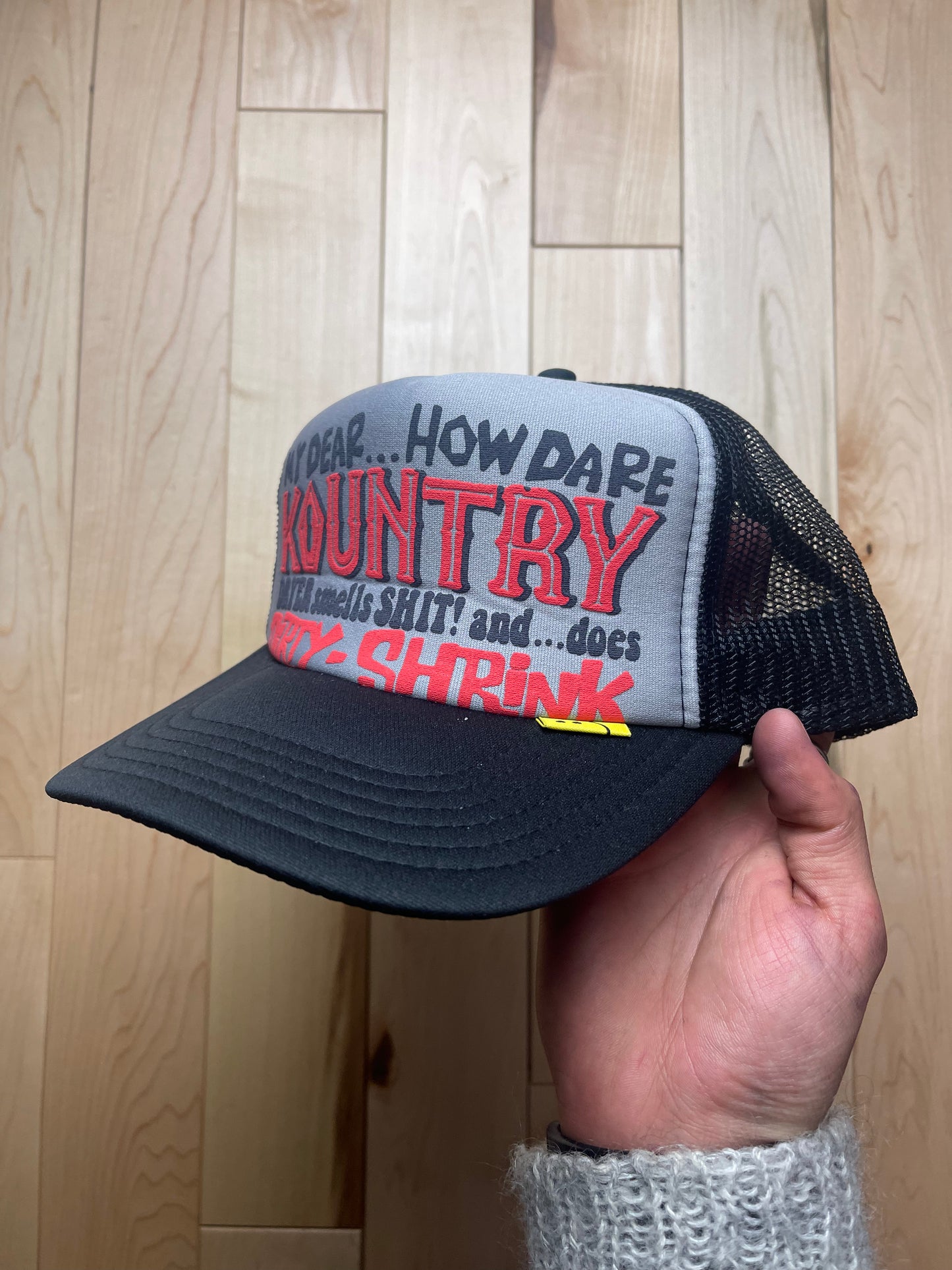 SS2023 Kapital Kountry Dirty Shrink Mesh Trucker Hat