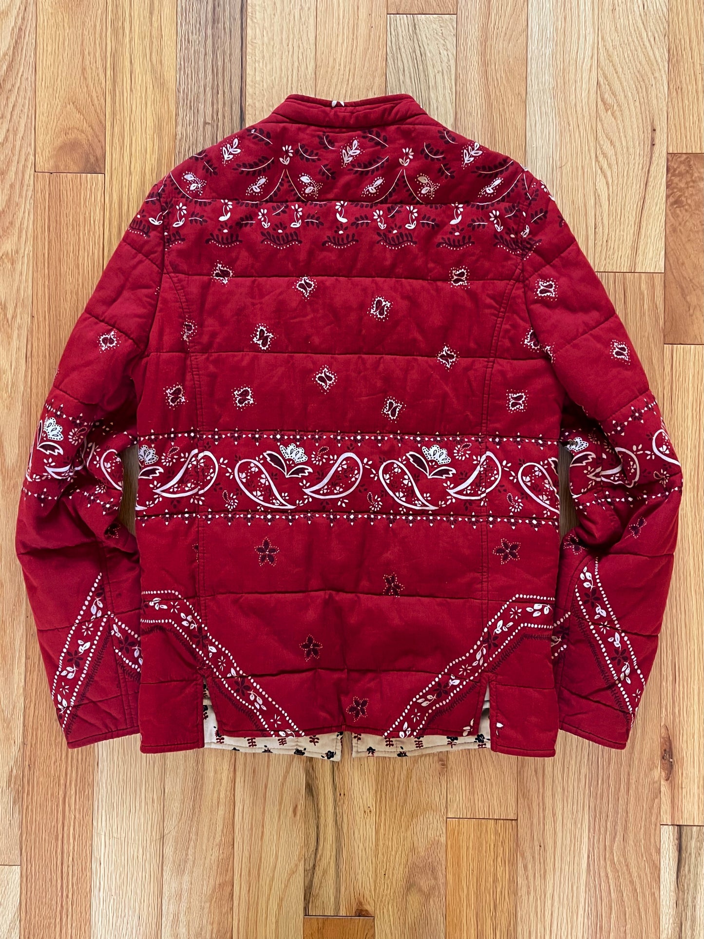 AW2015 Burberry Prorsum Paisley Quilted Mandolin Jacket