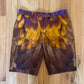 Prada Feather Print Shorts