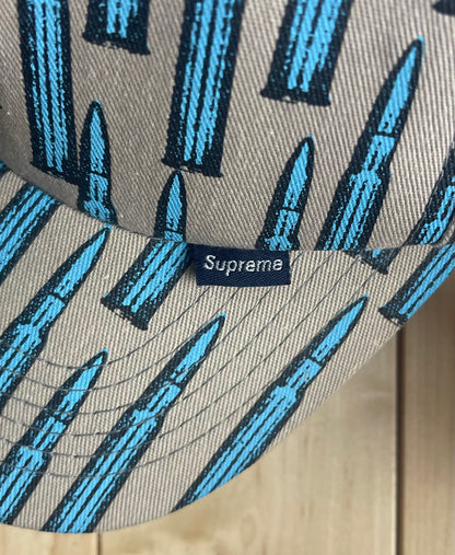 2004 Supreme Bullet Print Snapback Baseball Hat