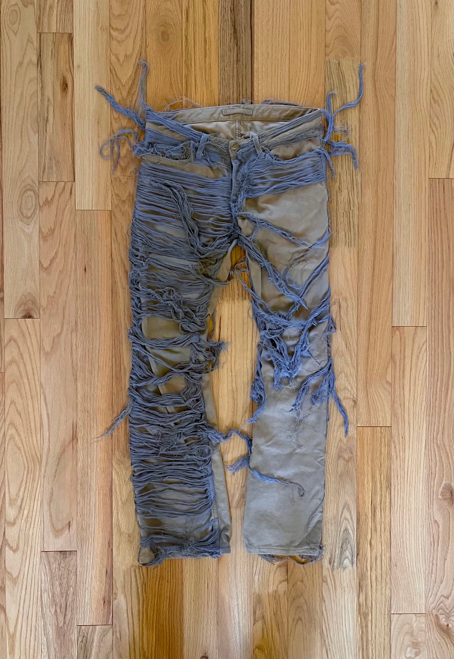 AW2007 Mihara Yasuhiro Mummy Distressed Denim