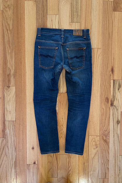 Nudie Jeans Slim Skinny Light Wash Denim