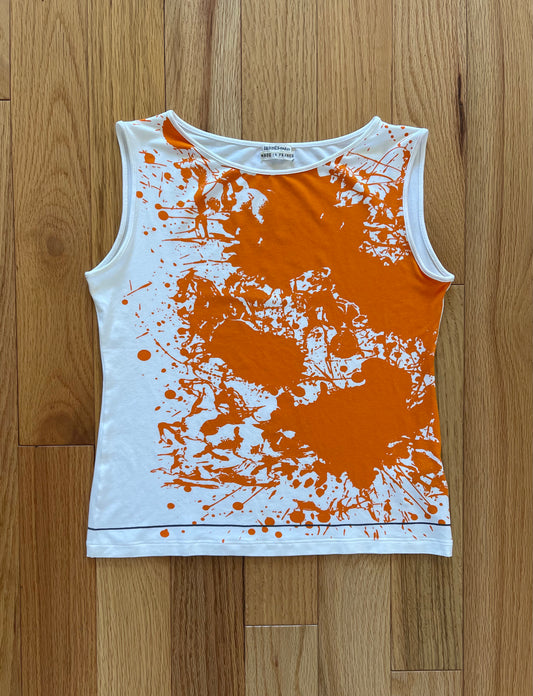 SS2004 Hermes by Margiela Paint Splattered Top