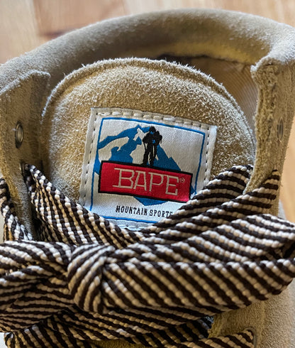 Early 2000s Bape Mountain Gear Suede Sneaker/Boot Hybrid