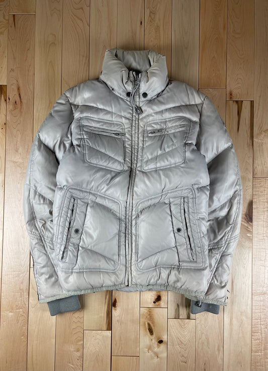 Diesel Space Grey Down Filled Puffer Jacket