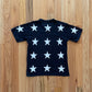 SS2001 Junya Watanabe Poem Star V Neck T-Shirt