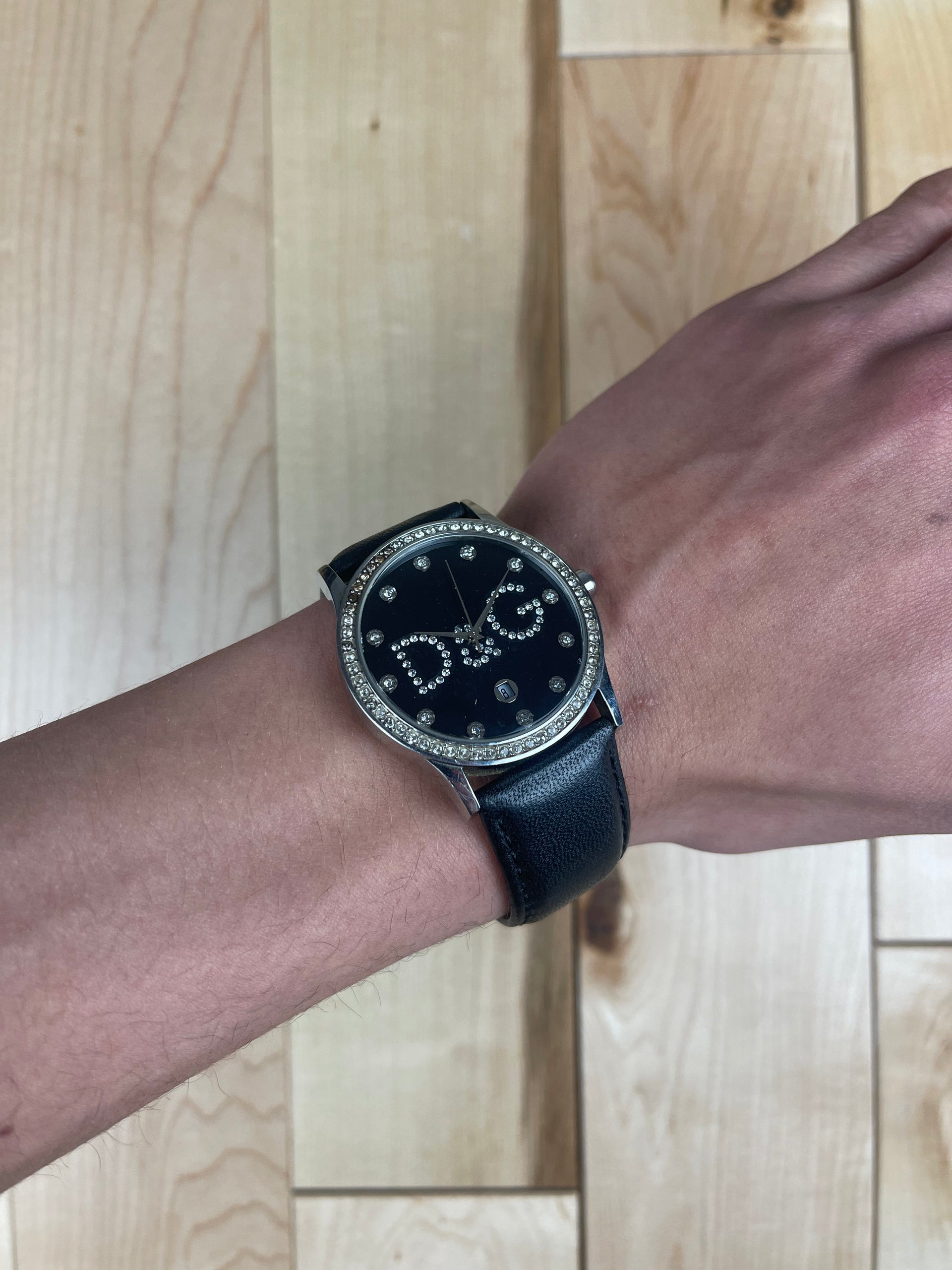 Dolce & Gabbana Rhinestone Encrusted Watch – Alex Maxamenko