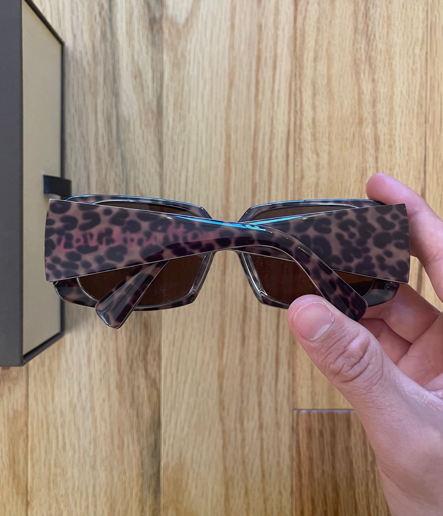 Louis Vuitton x Stephen Sprouse Leopard Print Sunglasses