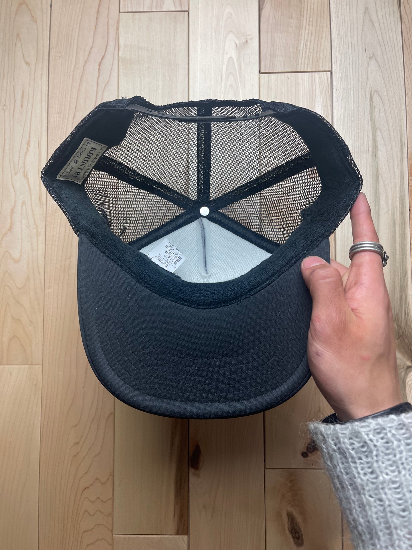 SS2023 Kapital Kountry Dirty Shrink Mesh Trucker Hat